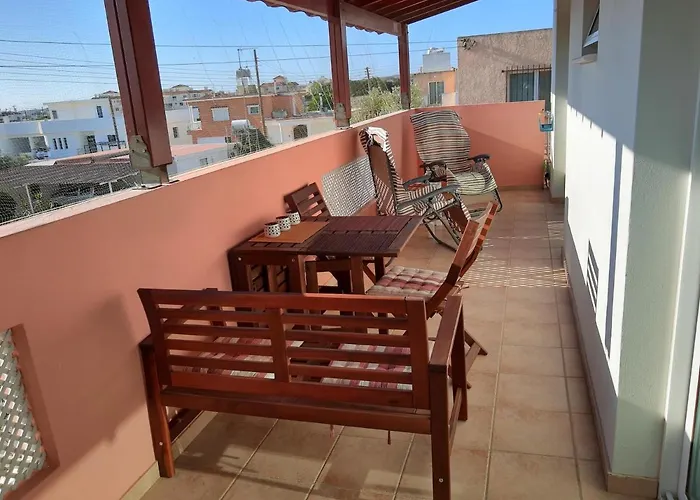 Apartmán Larnaca Xylophagou 2-bedroom With A Shaded Terrace